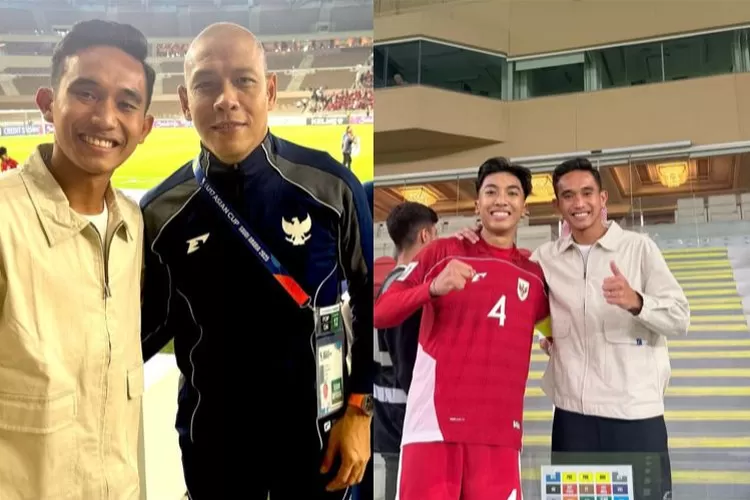 Rizky Ridho hadir langsung menyaksikan pertandingan Timnas U-17 di Jeddah