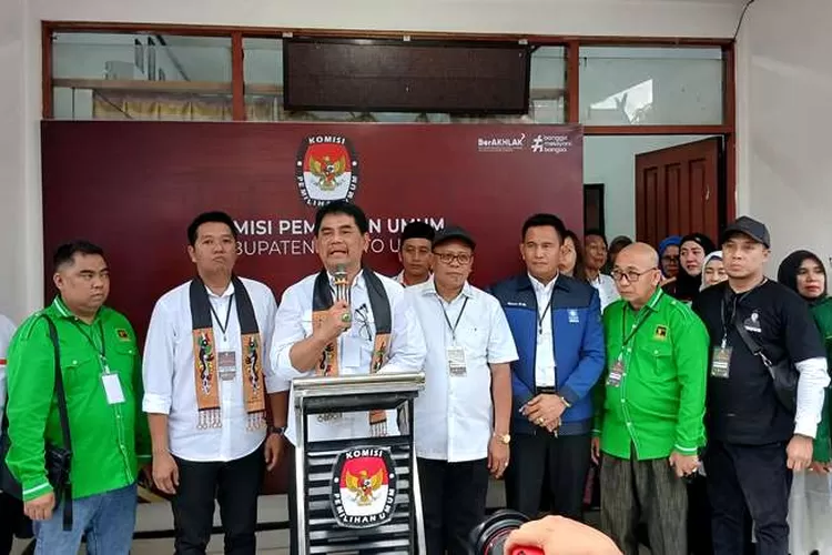 Bakal Paslon Shalahuddin - Felix Bertekad Ciptakan Pilkada Bersih, Tak Ada Money Politik  (Dok. Kalteng Lima)