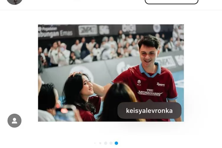 Nyoman Paul dan Keisya Levronka resmi go public hubungan mereka berdua (Instagram @manpaulro)