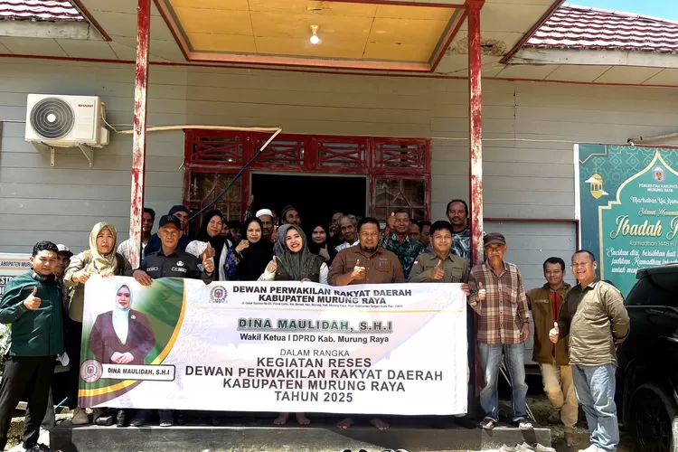 Waket I DPRD Mura dalam reses di Kelurahan Muara Tuhup Kecamatan Laung Tuhup, Selasa (17/62025). (foto : DPRD Mura)