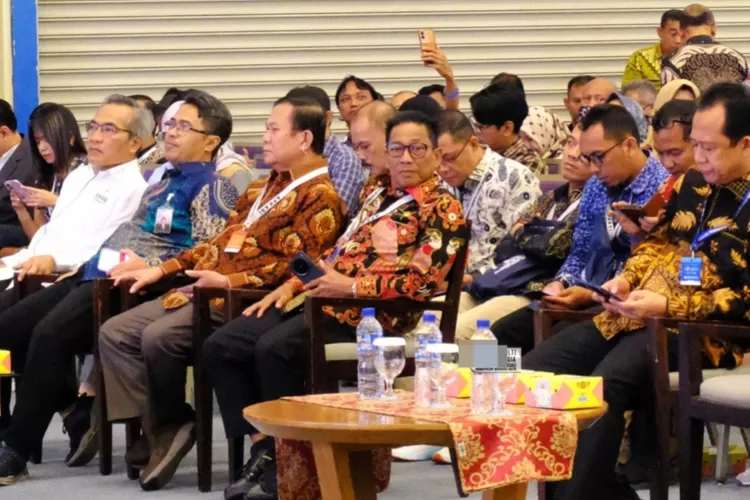 Bupati Mura Heriyus saat menghadiri APKASI Otonomi Expo 2025 di BSD, Tangerang, Provinsi Banten, Jumat (29/08/2025) (foto : Diskomi nfo SP Mura)