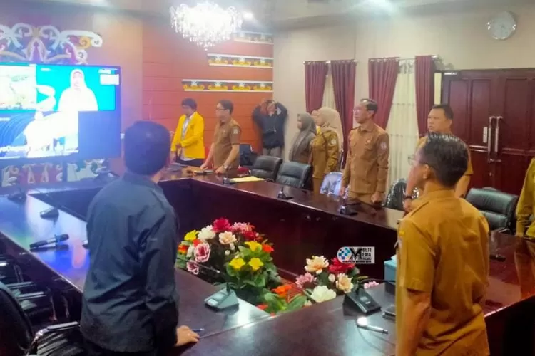 Mura Ikuti Rakor Inflasi Bersama Kemendagri (Foto : Diskominfo SP Mura)