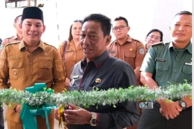 Bupati Murung Raya Resmikan Gedung Baru RSUD Puruk Cahu (foto : Kalteng lima)