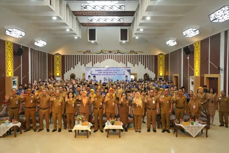 Rayakan HUT ke-54 KORPRI, Pemprov Kalteng Ajak ASN Tingkatkan Kompetensi dan Integritas (MMC Kalteng)
