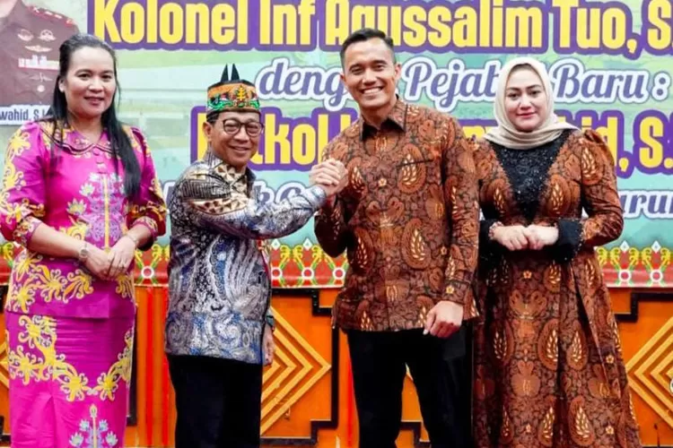Kolonel Agussalim Tuo Pamit, Letkol Inf. Nurwahid Resmi Jabat Dandim 1013/Mtw (foto : Kalteng Lima)