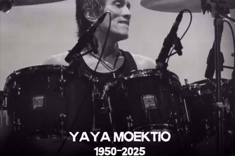 Mantan Drummer God Bless, Yaya Moektio, Meninggal Dunia (foto : IG God Bless)