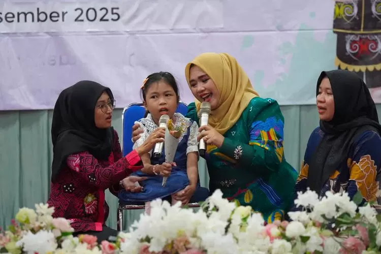 Waket I DPRD Mura DIna Maulidah Dorong Perlindungan Anak (foto : Kalteng Lima)