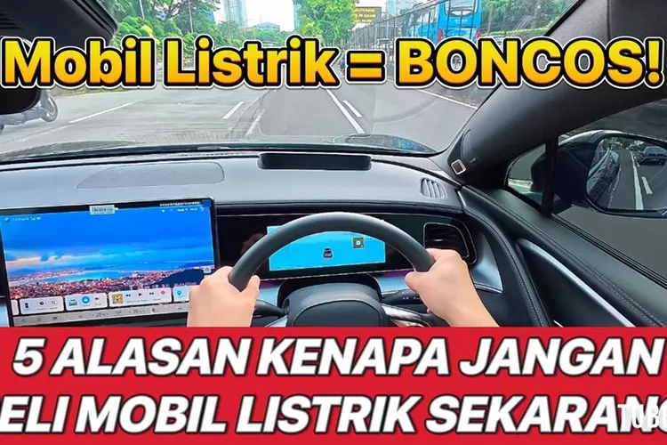 YouTuber Chris Delano Berikan Pandangan Terkait Jangan Buru-buru Beli Mobil Listrik Saat Ini. (Tangkapan Layar YouTube Chris Delano)