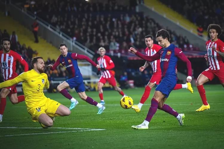 Barcelona Tekuk Atletico Madrid Di La Liga, Joao Felix Penentu ...