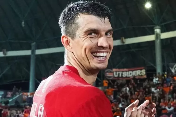 Ondrej Kudela bawa Persija menang 1-0 atas PSS Sleman. (Foto @kudy87)