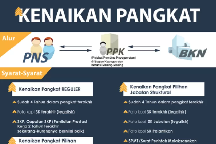 Bocoran! Inilah Persyaratan Dan Mekanisme Kenaikan Pangkat Bagi Pegawai ...