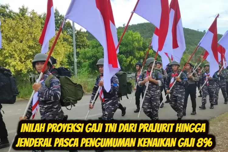 Jokowi Umumkan Kenaikan Gaji Persen Inilah Simulasi Gaji Tni Dari Prajurit Hingga Jenderal