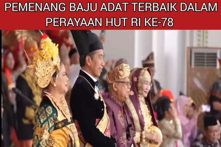 Baju Adat NTT Jadi Juara 1 Busana Terbaik Di HUT RI Ke-78, Ini Sosok ...