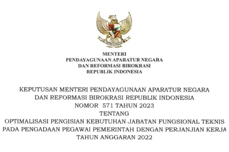 Pelamar PPPK 2022 Yang Belum Memenuhi Nilai Ambang Batas Tak Perlu ...