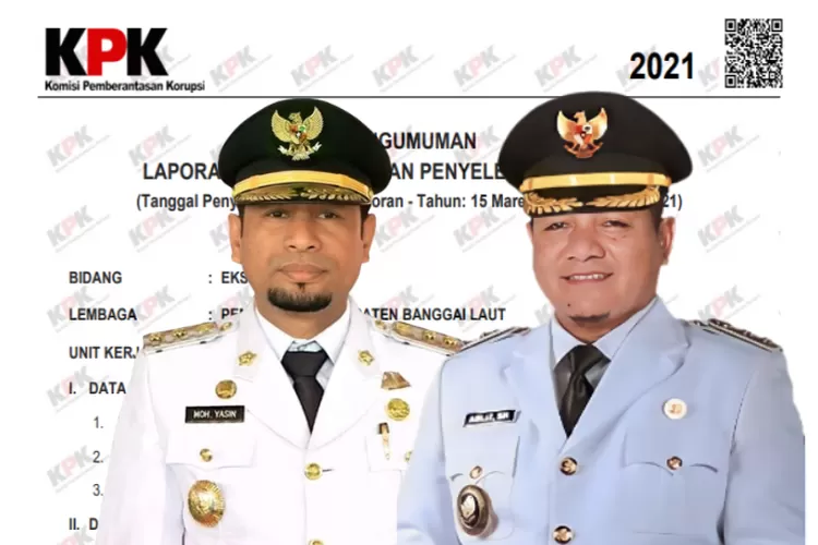 BERIKUT 2 DAFTAR HARTA KEKAYAAN WAKIL BUPATI TERMISKIN DI SULTENG ...