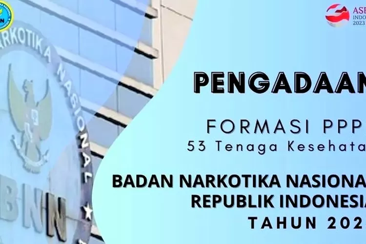 Bnn Memanggil! Dibutuhkan 53 Kandidat Untuk Mengisi Formasi Pppk Tenaga 