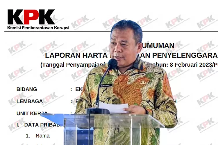 Resmi Menjabat Sebagai Pj Bupati Purwakarta Inilah Harta Kekayaan Benni Irwan Berdasarkan