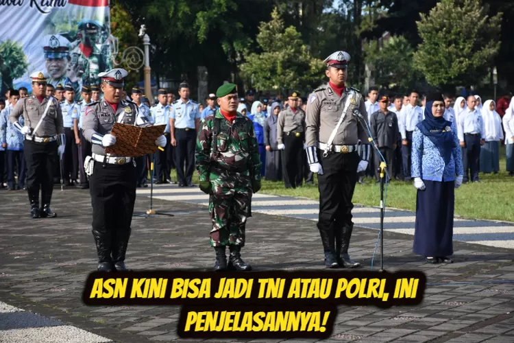 Asyik! Kini ASN Bisa Jadi TNI Atau Polri Berkat Revisi UU ASN Nomor 5 ...