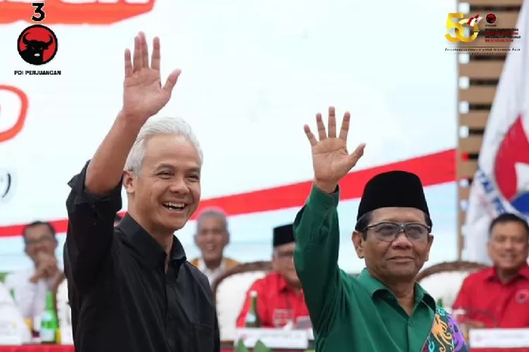 Sah Mahfud Md Resmi Menjadi Cawapres Ganjar Pranowo Pengumuman Langsung Disampaikan Ketum Pdip