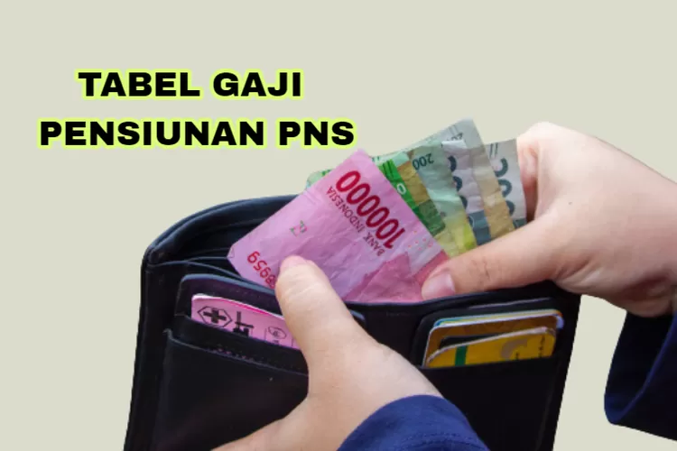 Lengkap! Inilah Tabel Besaran Gaji Pensiunan PNS Di Bulan Desember 2023 ...