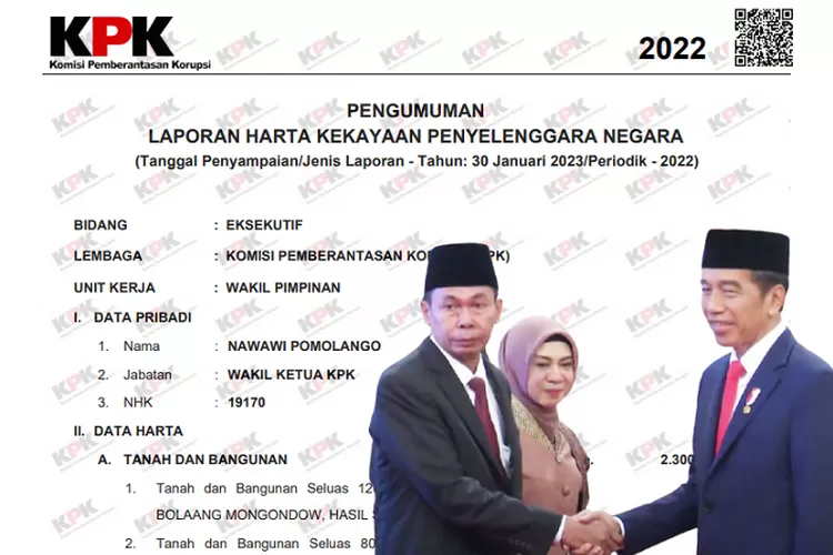 Berbeda Dengan Firli Bahuri, Segini Harta Kekayaan Ketua KPK Yang Baru ...