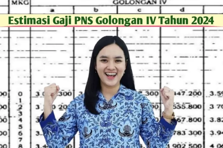 Gaji PNS Golongan IV Tahun 2024 Bukan Lagi Rp5,9 Juta, Ada Kenaikan 8 ...