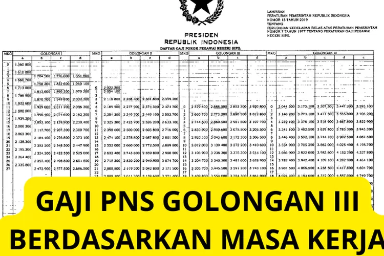 Gaji PNS Tahun 2024 Golongan IIIa Bukan Lagi Rp 2,5 Juta Tapi Akan Naik ...