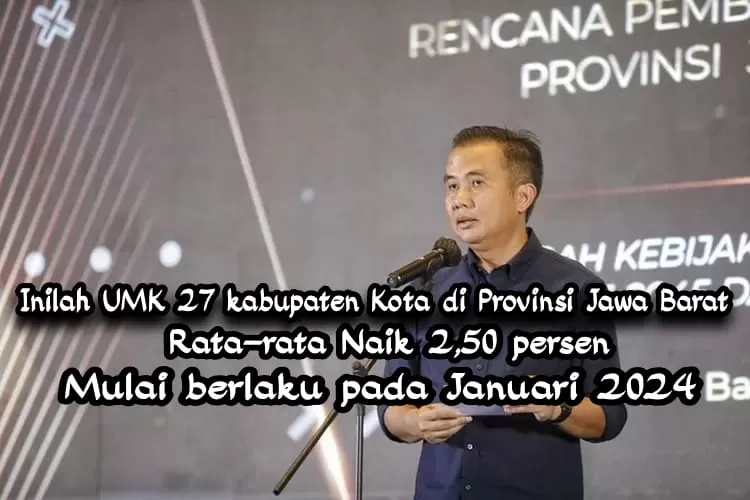 Mulai Berlaku Pada Bulan Januari 2024, Inilah UMK 27 Kabupaten Kota Di ...