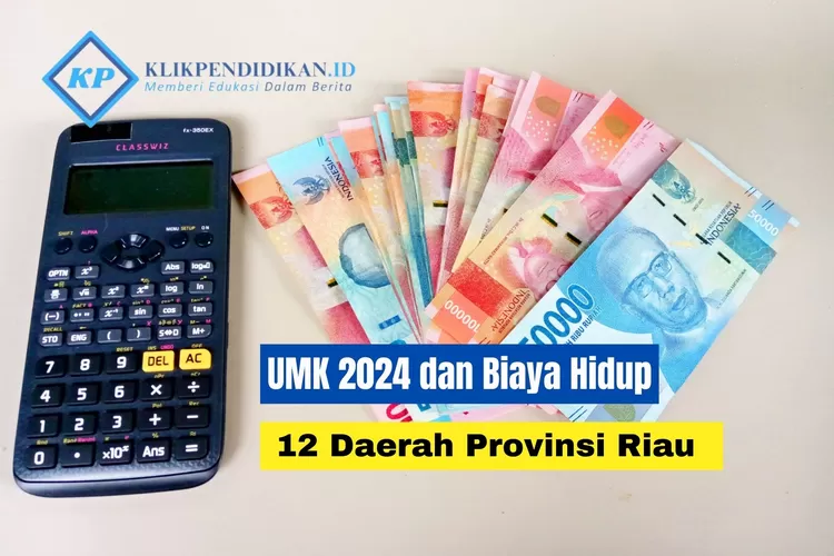 Inilah UMK 2024 Dan Estimasi Biaya Hidup 12 Daerah Di Provinsi Riau ...