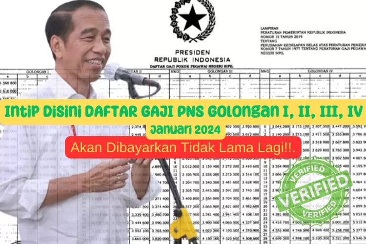 Gaji PNS NAIK! Berikut Tabel Gaji Dengan Besarannya Yang Siap Akan ...