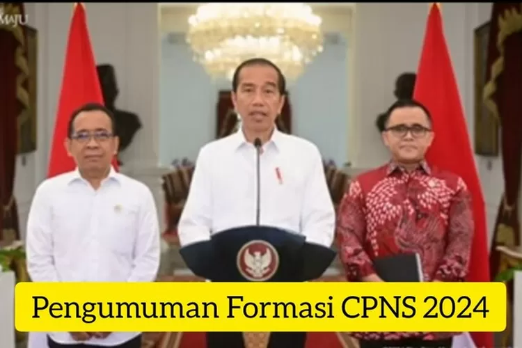 Jokowi Umumkan Sebanyak 2,3 Juta Formasi untuk Seleksi CPNS 2024