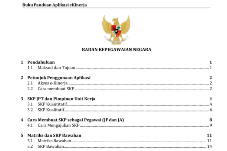 BKN Keluarkan Buku Panduan Aplikasi EKinerja untuk Panduan Aparatur