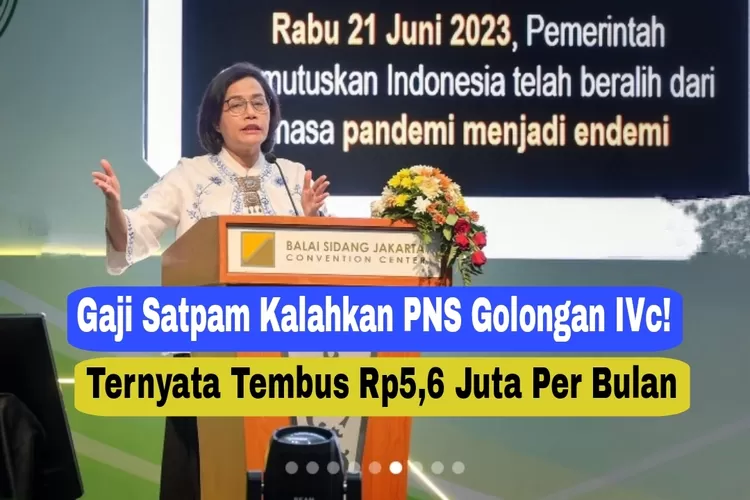 Gaji PNS Golongan IVc Kalah Telak! Sri Mulyani Tetapkan Gaji Honorer ...