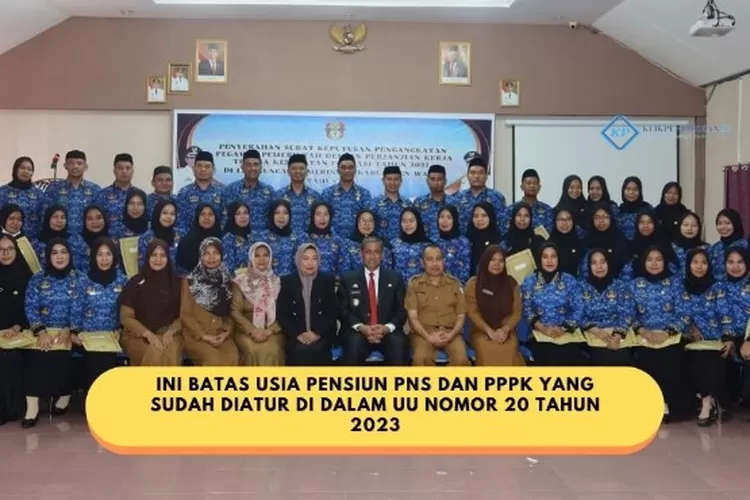 Di Tahun 2024 Ini PNS Dan PPPK Harus Tahu Batas Usia Pensiun Yang Sudah ...