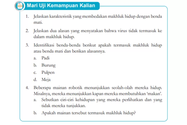 Kunci Jawaban IPA Kelas 7 SMP Halaman 138 Kurikulum Merdeka Bab ...