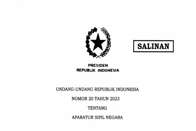 Hati Hati Buat Pns Perhatikan Beberapa Poin Penting Dalam Uu Asn Terbaru Jika Tidak Ingin 7237