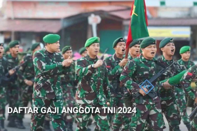 Daftar Lengkap Rincian Gaji Pokok Terbaru Anggota Tni Berdasarkan Pangkat Dan Golongan Klik