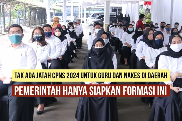 RESMI! Formasi CPNS 2024 di Daerah Hanya untuk Tenaga Teknis Kategori