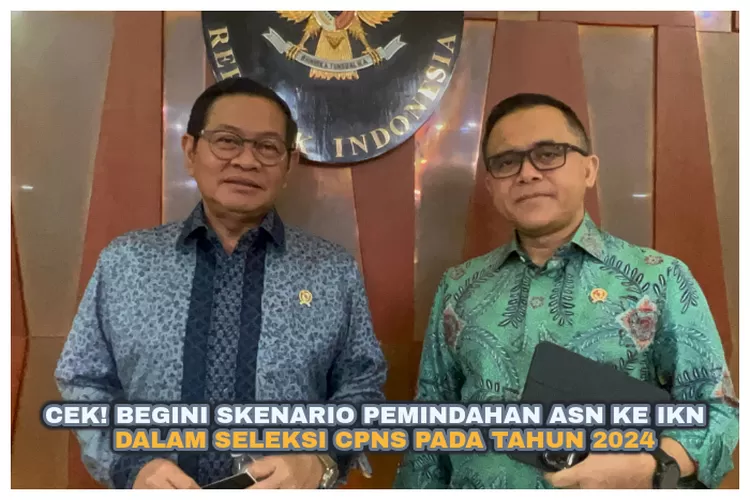 Pantau Seleksi CPNS 2024, Menteri PANRB Bersama Sekretaris Kabinet ...