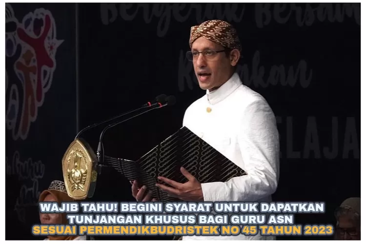 Guru ASN Dapat Tunjangan Khusus Tiap Bulan Sesuai Permendikbudristek No ...