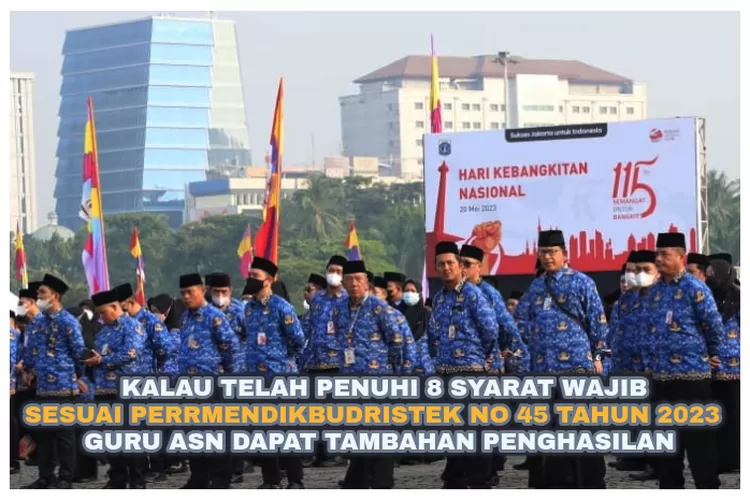 Inilah 8 Syarat Bagi Guru ASN Jika Ingin Dapat Tambahan Penghasilan ...