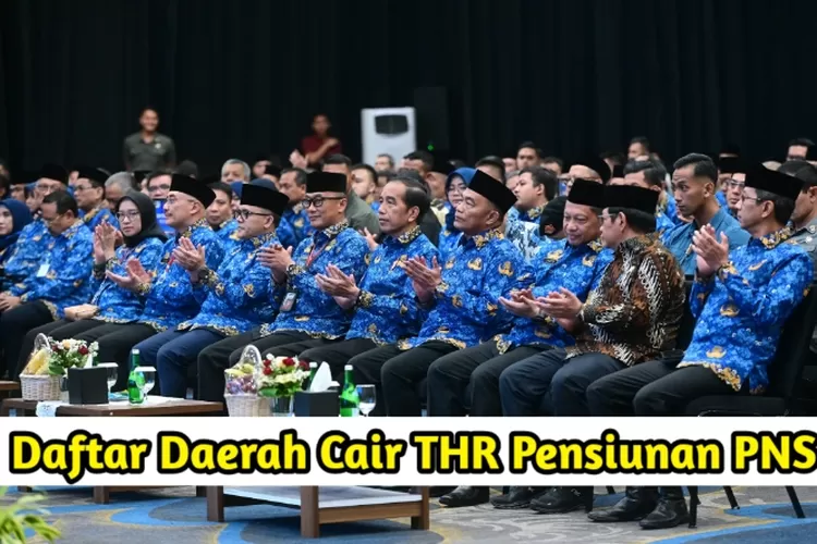 Daftar Daerah Telah Resmi Cair THR Pensiunan PNS Per 22 Maret Klik