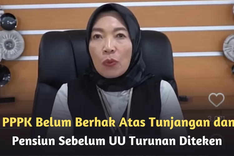 Dirjen Nunuk: PPPK belum berhak atas tunjangan dan pensiun sebelum diresmikannua RPP Manajemen ASN (instagram @nunuksuryani/ Diedit dengan Canva)