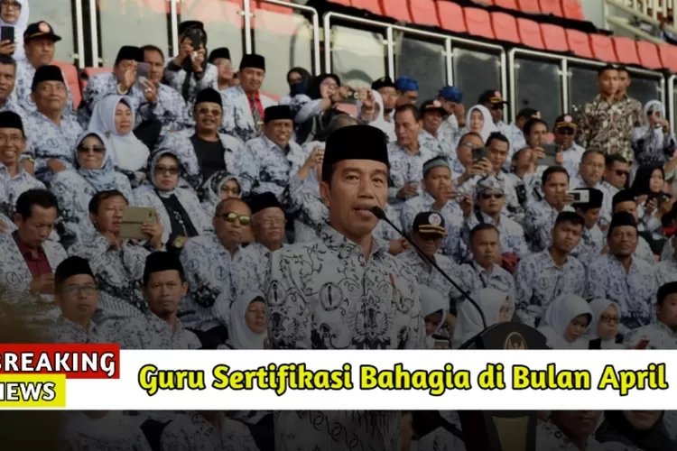 Sujud Syukur Selain Mendapatkan Thr Guru Sertifikasi Akan Dapat Tunjangan Ini Di Bulan April