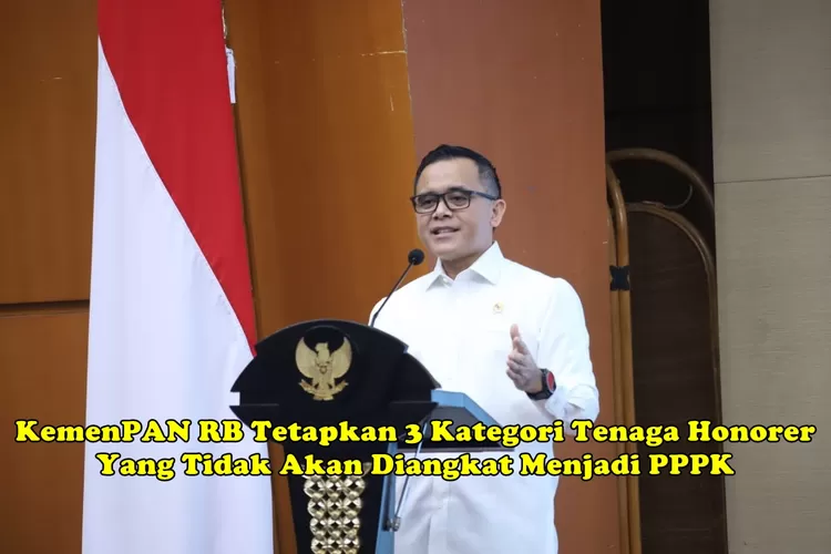 KemenPAN RB Tetapkan 3 Kategori Tenaga Honorer Yang Tidak Akan Diangkat ...