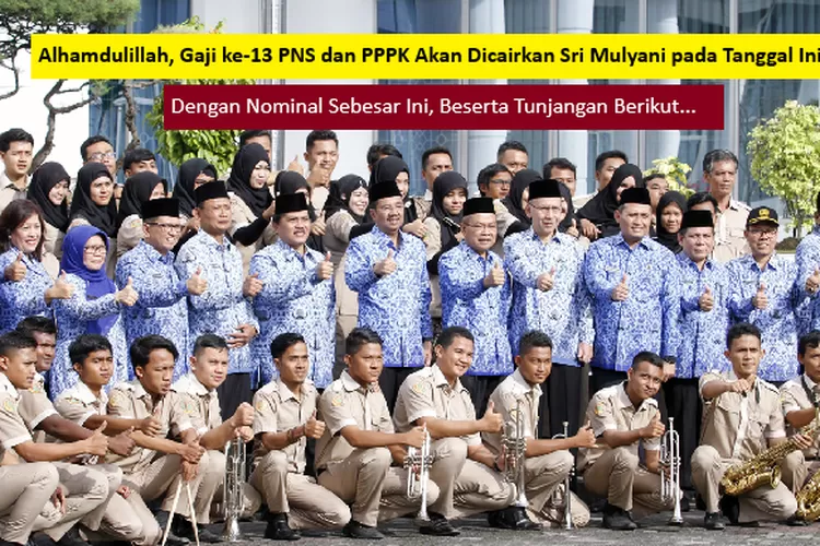 Bukan 1 Dan 2 Juni! Gaji Ke-13 PNS Dan PPPK Akan Dicairkan Sri Mulyani ...