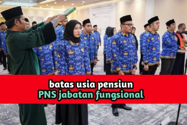 BERDASARKAN SURAT EDARAN BKN BATAS USIA PENSIUN PNS JABATAN FUNGSIONAL ...