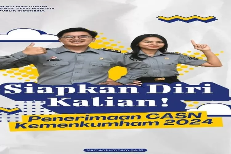 Resmi Kemenkumham Buka 19 Jabatan Formasi CPNS 2024 Untuk Lulusan SMA ...