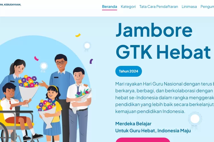 Pendaftaran Jambore GTK Hebat Tahun 2024 Diperpanjang, Ayo Maksimalkan ...