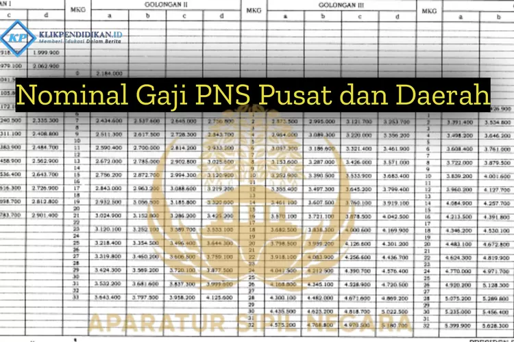 Peserta Skb Cpns Sudah Tahu Belum Segini Besaran Gaji Pns Yang